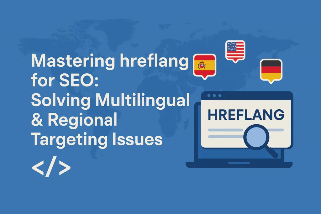 Mastering hreflang for SEO: Solving Multilingual & Regional Targeting Issues