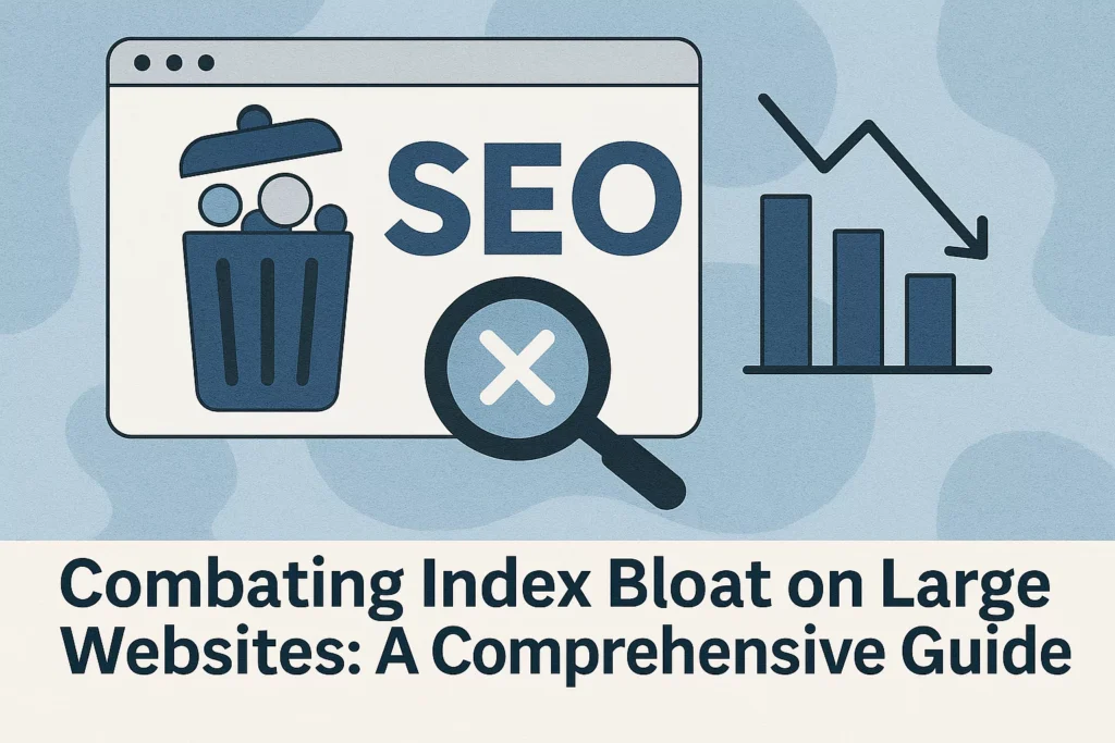 Combating Index Bloat on Large Websites: A Comprehensive Guide