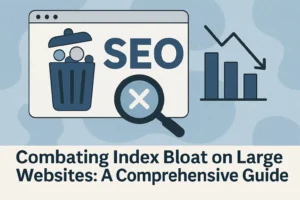 Combating Index Bloat on Large Websites: A Comprehensive Guide